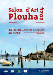 catalogue d'exposition du salon de Plouha - août 2024